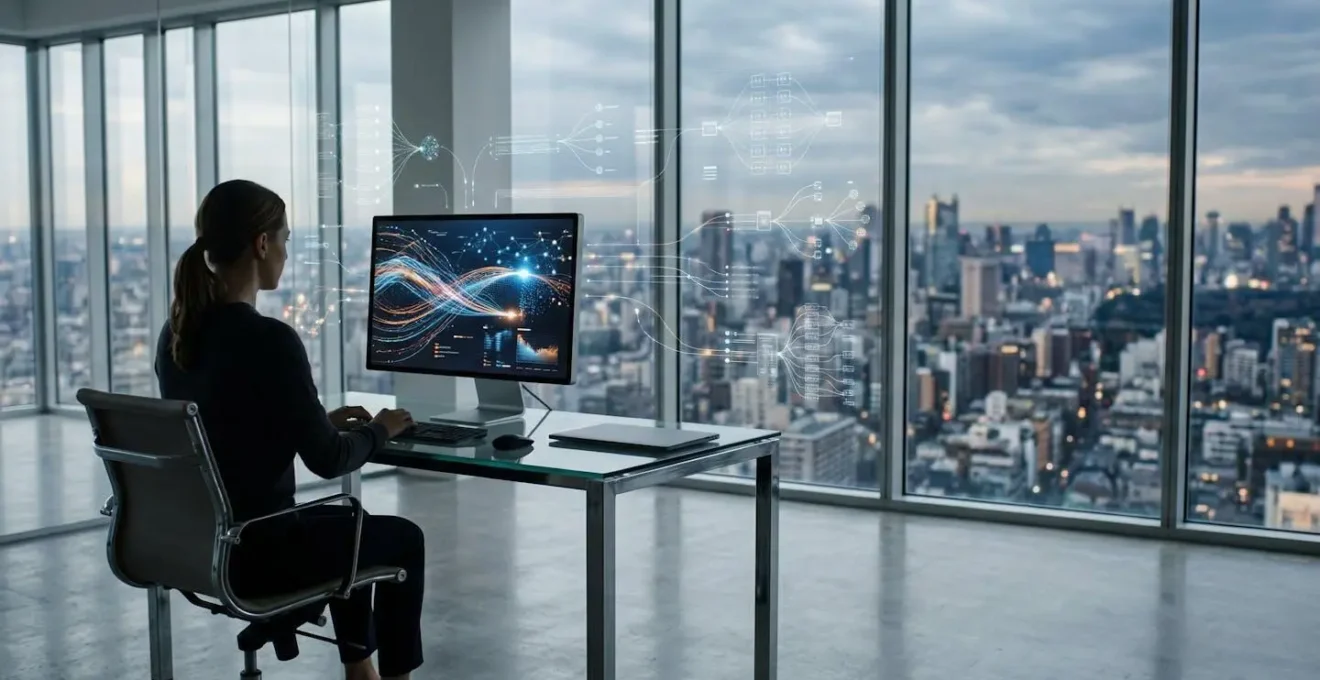 Professional SEO analyst monitoring crawl budget metrics on large e-commerce platform analytics