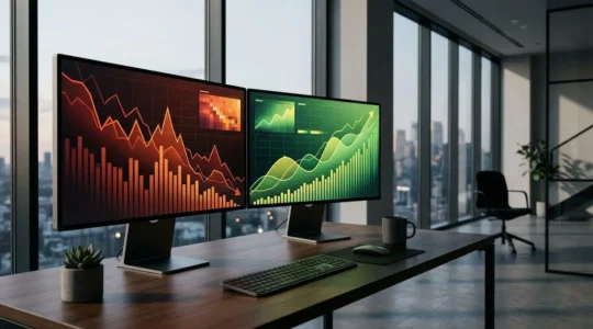 Strategic PPC dashboard transformation from red metrics to green growth indicators