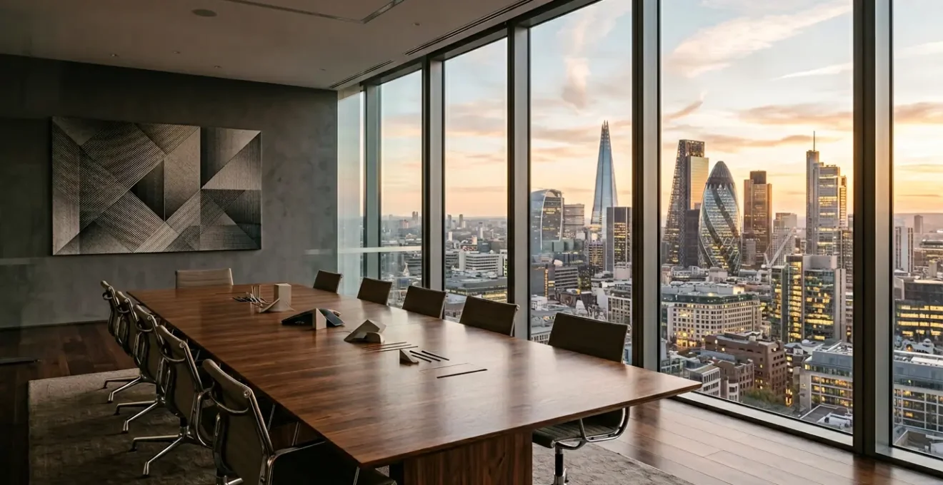 Professional UK business environment showcasing strategic B2B persona mapping for LinkedIn targeting