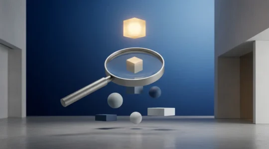 Strategic visualization of zero-click search optimization showcasing brand visibility through featured snippets