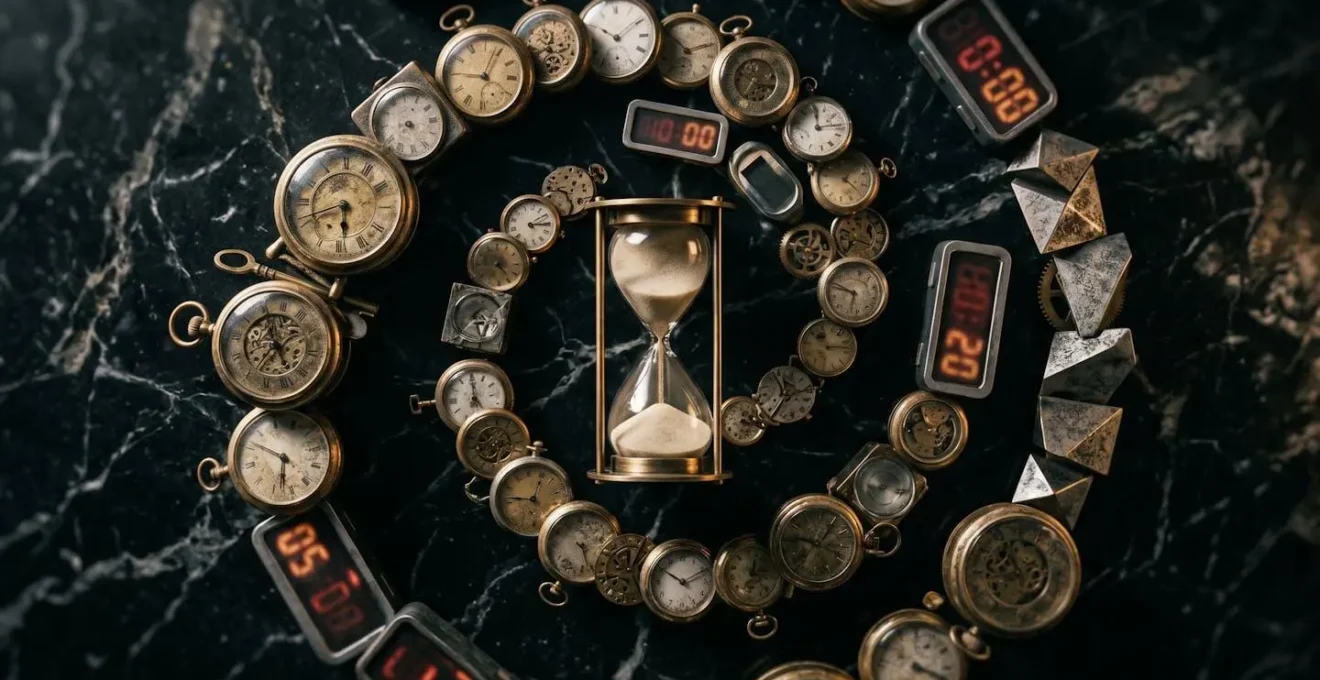 Abstract representation of urgency and time-based marketing automation