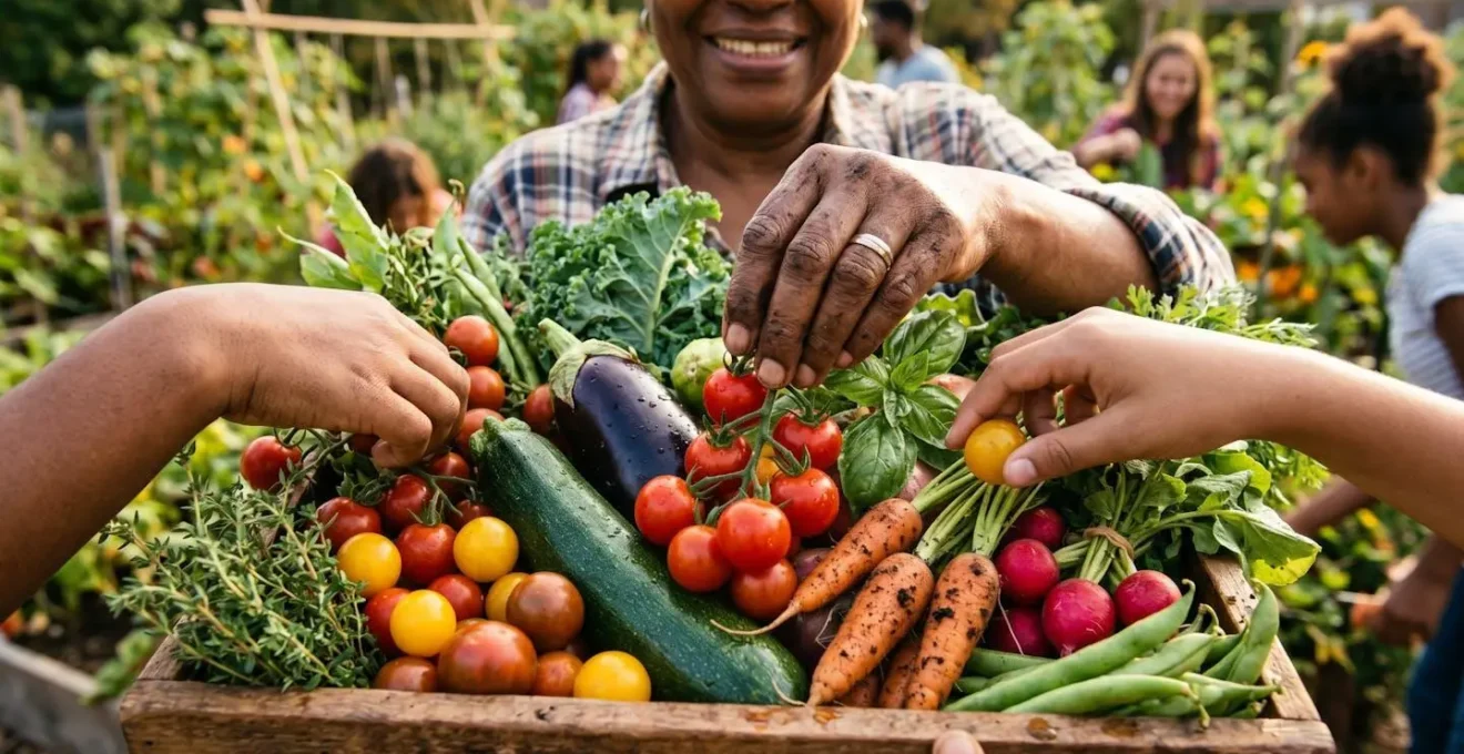 Extreme close-up of organic harvest representing accessible opportunities